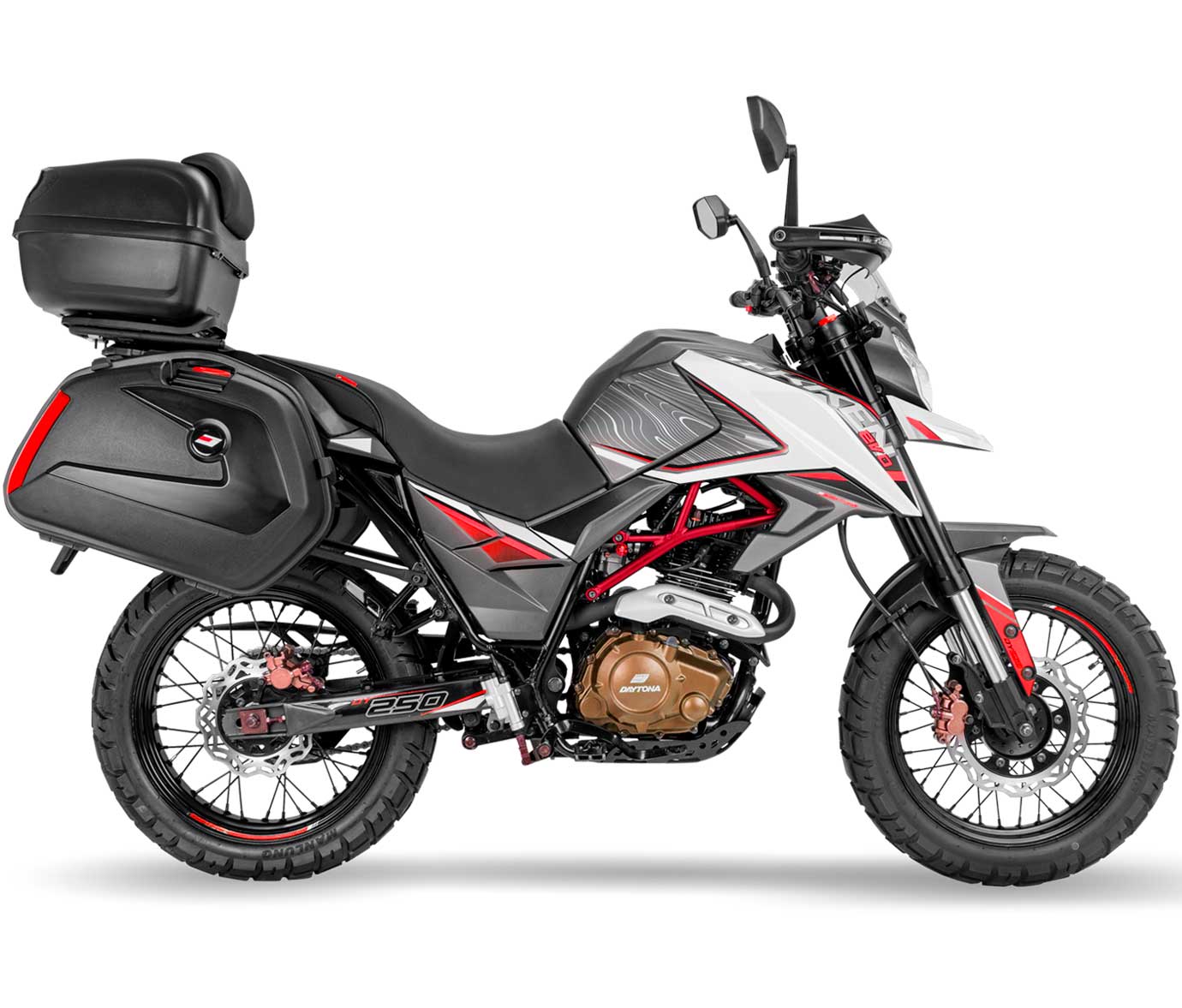 Daytona Tekken Evo 250 cc blanca