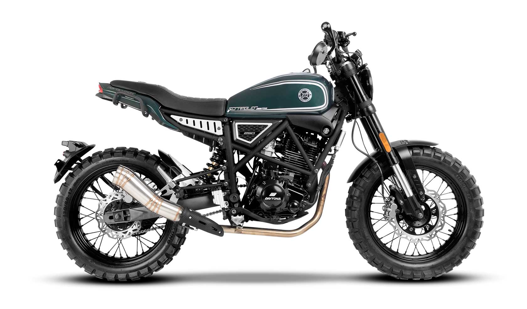 SCRAMBLER REVOLUTION 250 CC VERDE