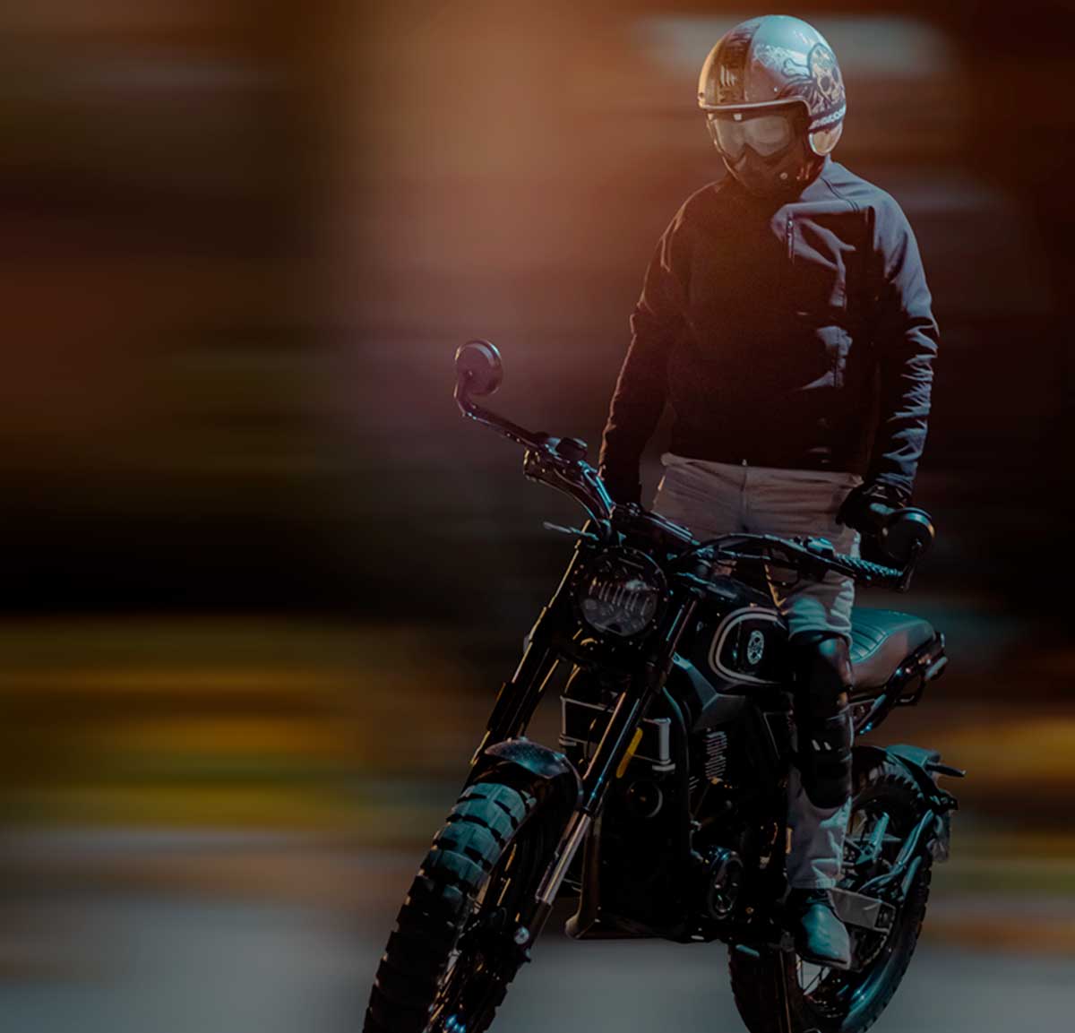 MOTOCICLETA DAYTONA SCRAMBLER REVOLUTION 250 CC