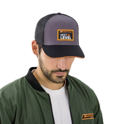 Gorra negro con gris Daytona - Image 2