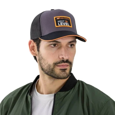 Gorra negro con gris Daytona